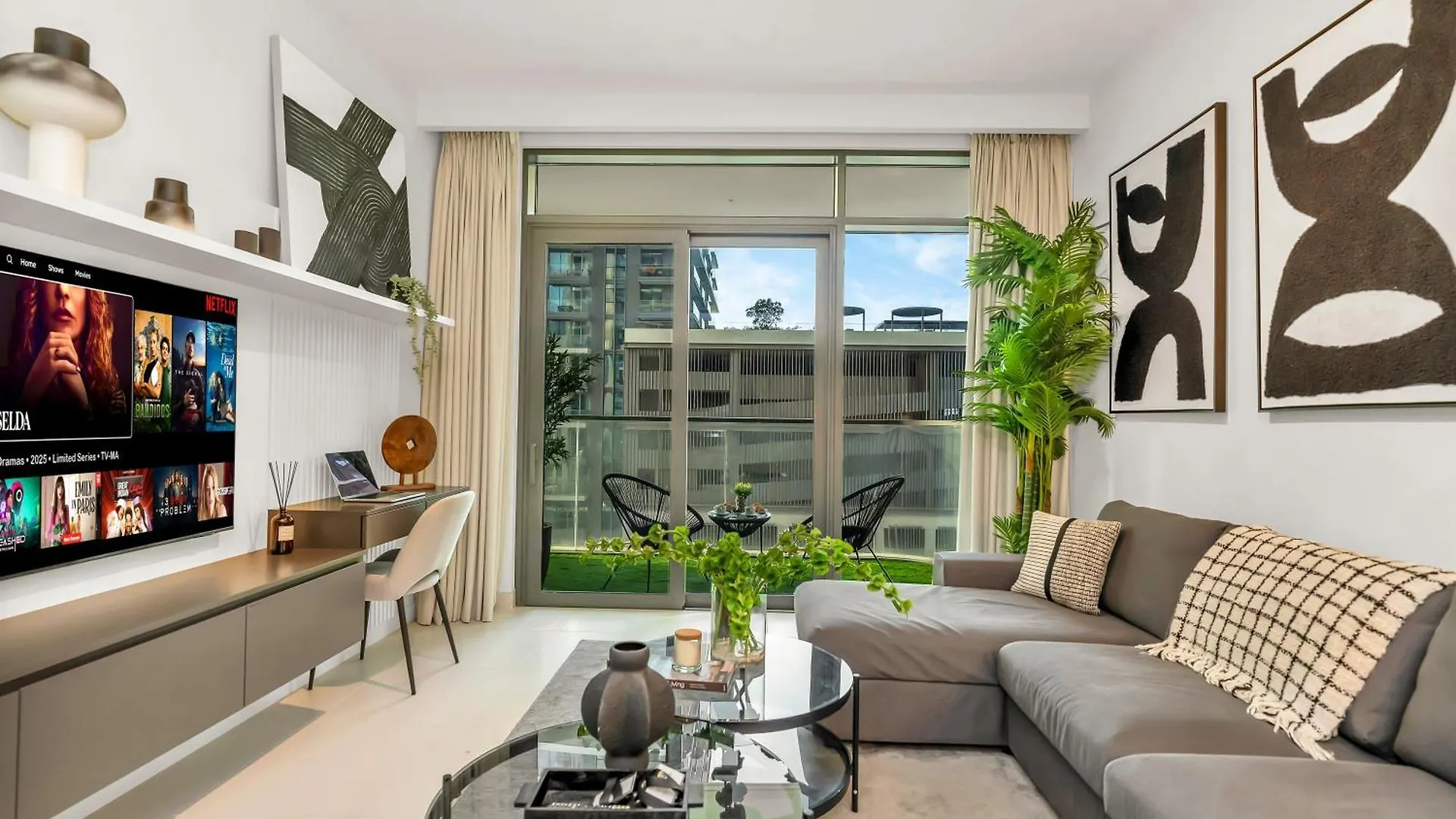 Apartment Sleek And Spacious 1 Bedroom With Private Beach Infinity Pool In Dubai Harbour
